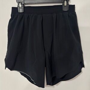 Lululemon Men’s Surge Running Shorts Black XS Lined